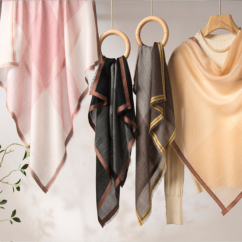 Pure Cashmere Mini Square — 70×70 cm