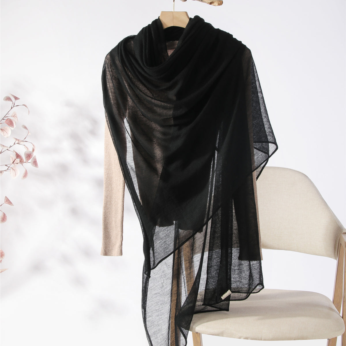 Pure Cashmere Scarf 90×200cm | Executive Corporate Gift for GCC 