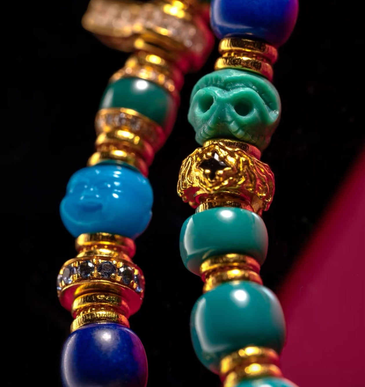 SALIK One‑of‑a‑Kind Natural Multi‑Gemstone Bracelet