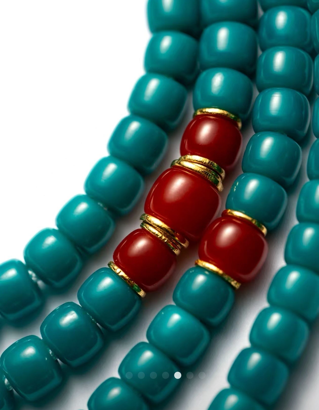 SALIK Entry‑Level Turquoise Prayer Mala | Custom Spiritual Gift 