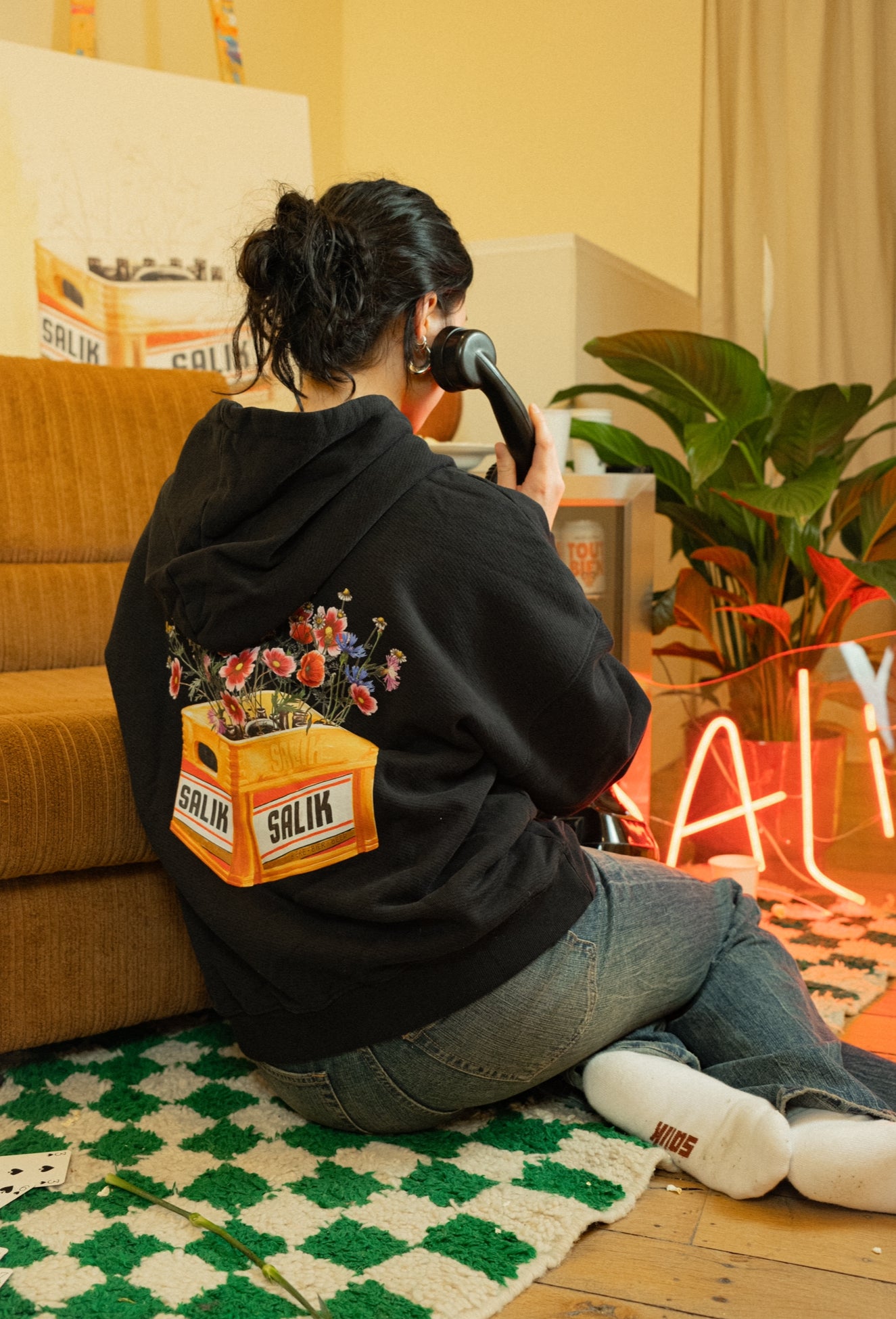 HOODIE bac à fleurs