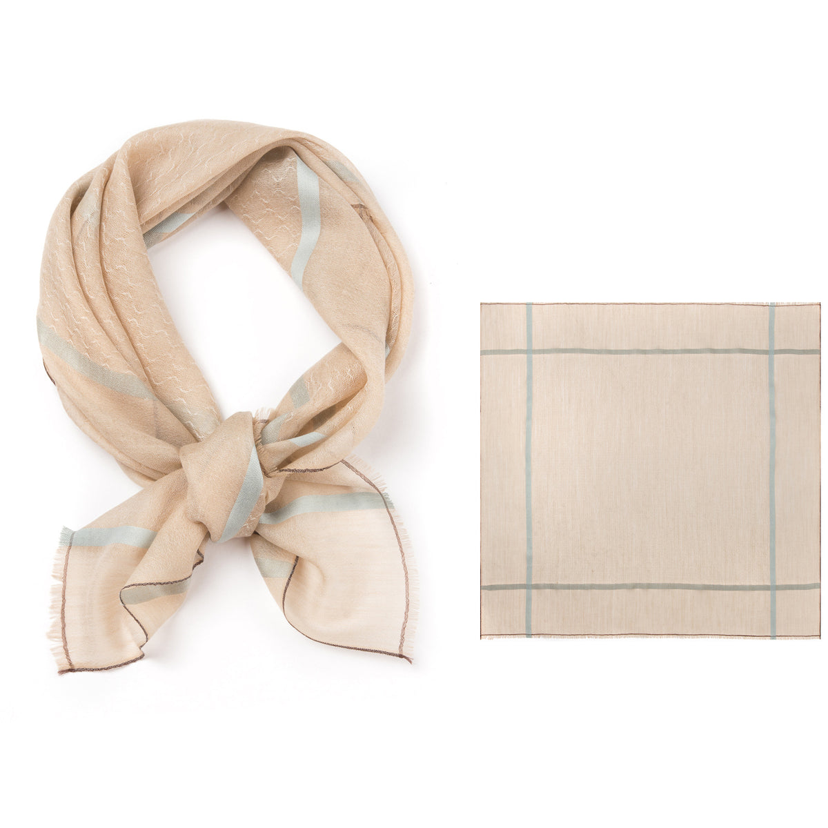 Pure Cashmere Mini Square — 70×70 cm